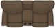 La-Z-Boy® Briggs Mocha Power Reclining Loveseat with Headrest and Console-1