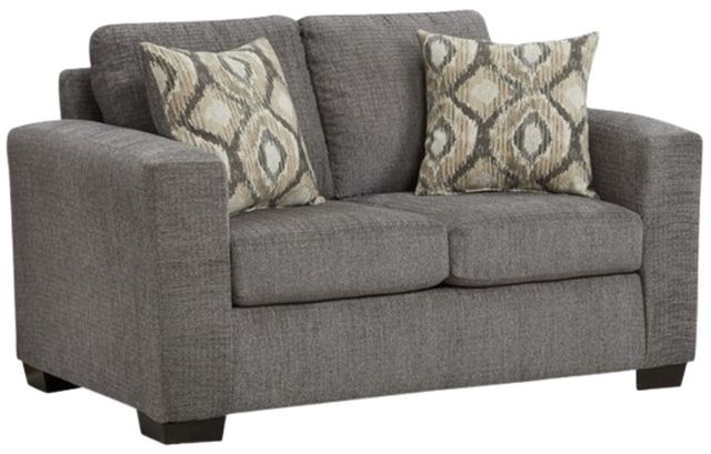 American Wholesale Furniture Graytone Slate Loveseat-0