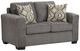 American Wholesale Furniture Graytone Slate Loveseat-0