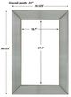 Uttermost® Illuminate Antique Brass Mirror-4