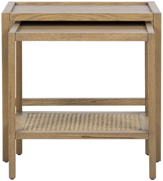 Classic Home Devin Khaki Mist Nesting Accent Table-3