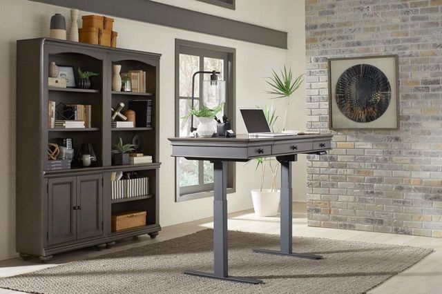 aspenhome® Oxford Peppercorn 60'' Lift Desk-2