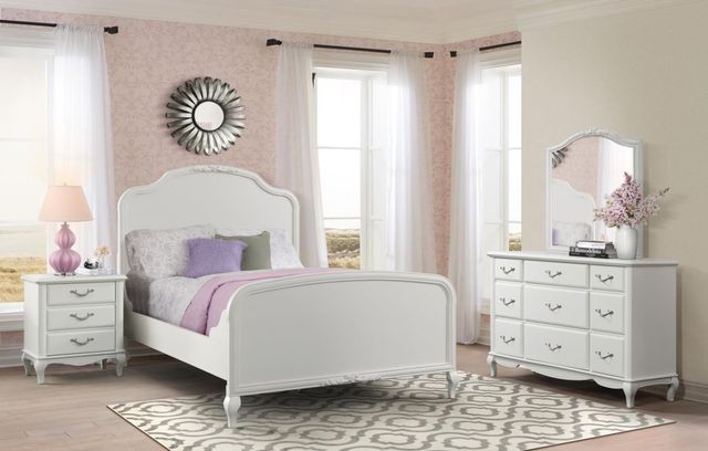 Martin Svensson Kelly 4-Piece White Full Panel Bedroom Set-1