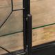 Harp & Finial® Black/Clear Glass Reading Sideboard-1