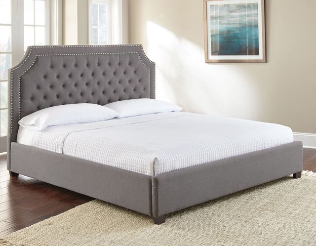 Steve Silver Co. Wilshire Gray King Bed-3