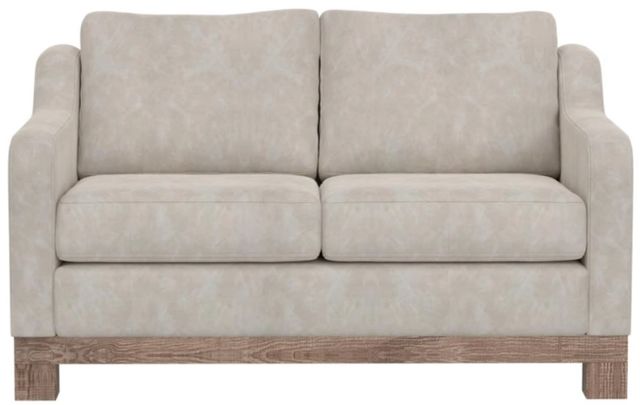 International Furniture Direct Samba Ivory/Sand Drift Loveseat-1