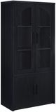 Coaster® Riva Black Accent Display Cabinet-0