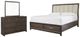 Signature Design by Ashley® Brueban 2-Piece Brown Queen Panel Storage Bed Set-1
