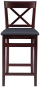 Linon Triena Merlot X Back Folding Counter Stool-3