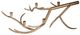 A & B Home Gold 13" Candle Holder-0