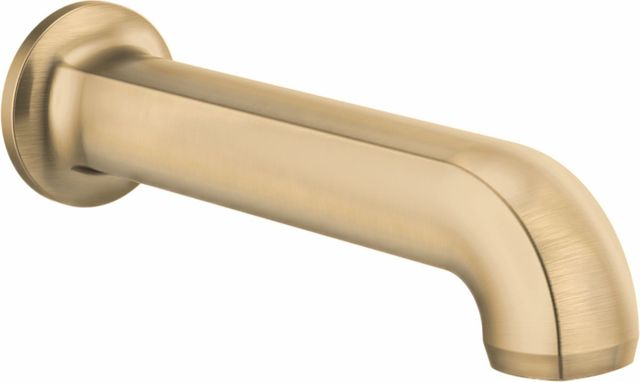 Brizo Kintsu® Brilliance® Luxe Gold® Non-Diverter Tub Spout-0