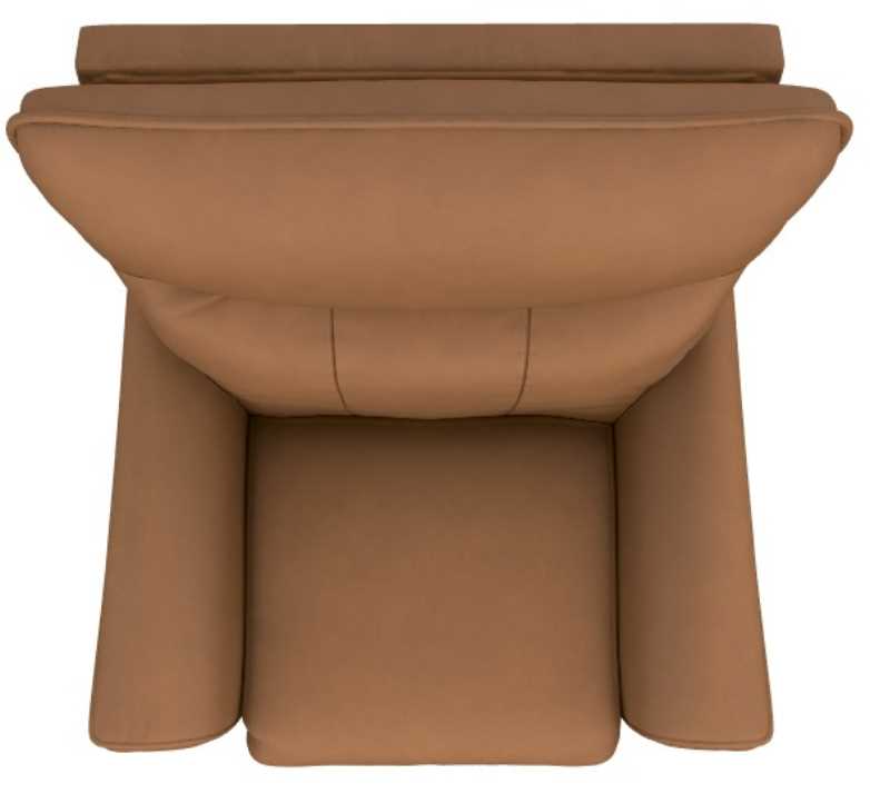 La-Z-Boy® Belmont Camel Leather Manual Wall Recliner| Langlois