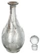 A & B Home Antique Silver 12" Glass Jar-1