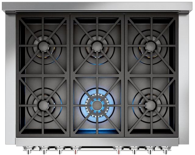 Fulgor Milano® Sofia 600 Series 36" Stainless Steel Pro Style Dual Fuel Range-2