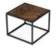 VIG Furniture Modrest Pasada Black/Brown End Table-1
