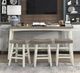 Homelegance® Caspian Coffee/White Counter Stool-2