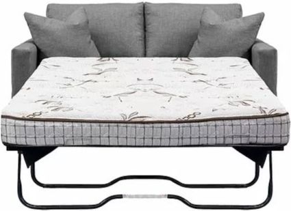 Edgewood Furniture Pottery Anthracite King Sleeper Loveseat-0