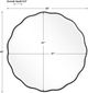 Uttermost® Aneta Satin Black Round Mirror-3