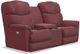 La-Z-Boy® Lancer Vermillion Power Reclining Loveseat with Headrest and Console-4