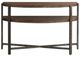 Liberty Furniture Breckinridge Mahogany Spice Demilune Sofa Table-1