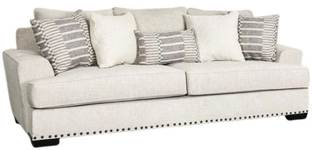 Furniture of America® Gervais Taupe Oversized Sofa-0