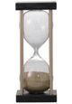 A & B Home Stanley Black/Gold 15-Minute Hourglass-2