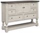International Furniture Direct Stone Ivory Dresser-0