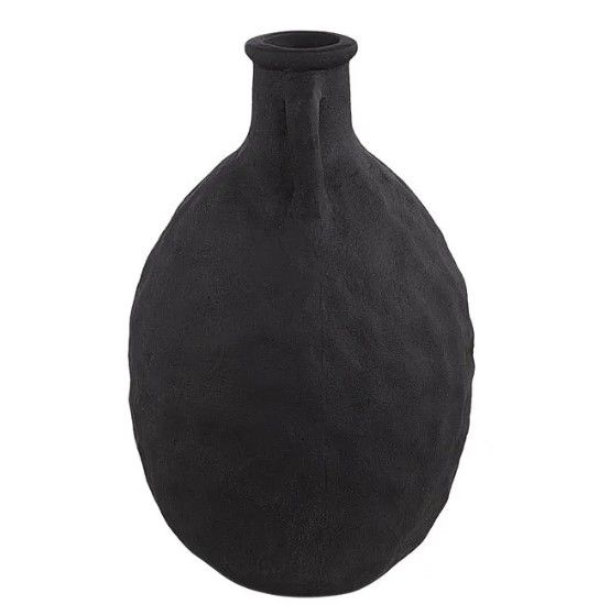 Renwil® Fox Matte Black Vase-3