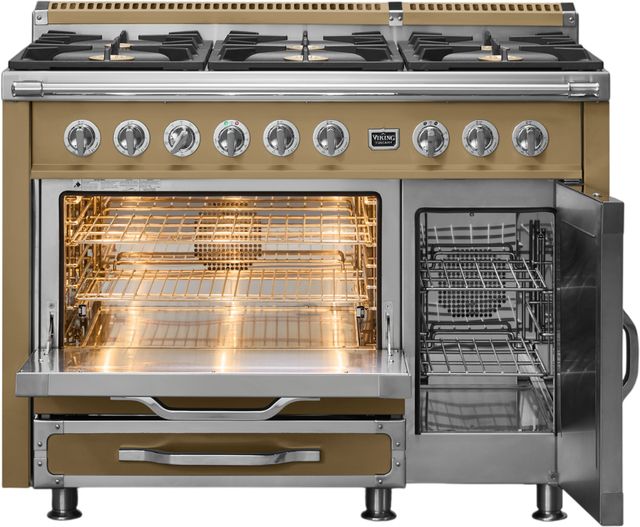 Viking® Tuscany 48" Golden Hour Pro Style Dual Fuel Range-1
