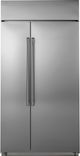 Café™ 48" 29.6 Cu. Ft. Stainless Steel Built-In Side-by-Side Refrigerator-0
