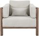 International Furniture Direct Roots Brown/Oyster Accent Chair-1