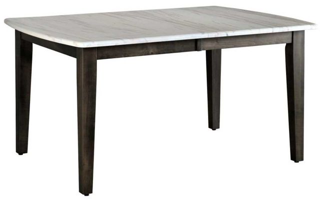 Country View Woodworking Customizable Make It Your Way 4 Dining Table with 2 Self Store Leaves-0