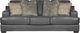 Jackson Furniture Marco Gunmetal Leather Sofa-0
