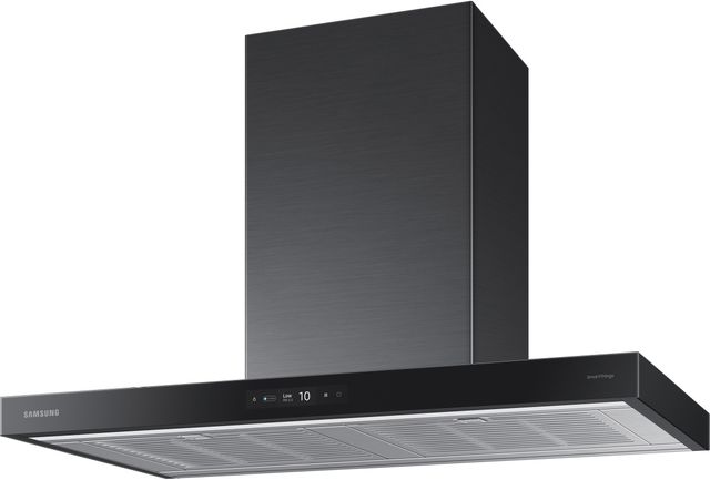 Samsung Bespoke 36" Clean Deep Charcoal Wall Mounted Range Hood-3