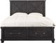 Modus Furniture Yosemite Cafe Queen Storage Panel Bed-2