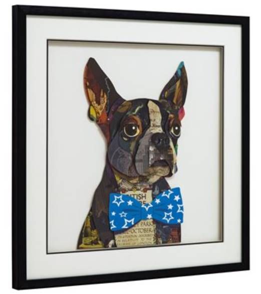 YHD Hipster Doggie I Wall Art-2