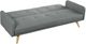 Furniture of America® Burgos Gray Futon Sofa-2