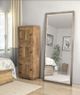 Bassett Mirror Ramona Weathered Brown Floor Mirror-2