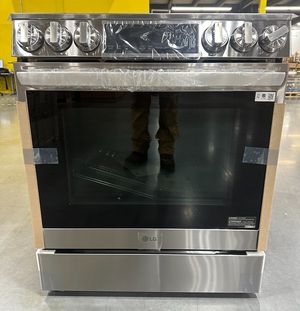 LG 30” PrintProof® Stainless Steel Slide In Induction Range