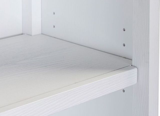 aspenhome® Norah Simply White Open Bookcase-3