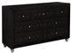 Furniture of America® Alzire Black Dresser-0