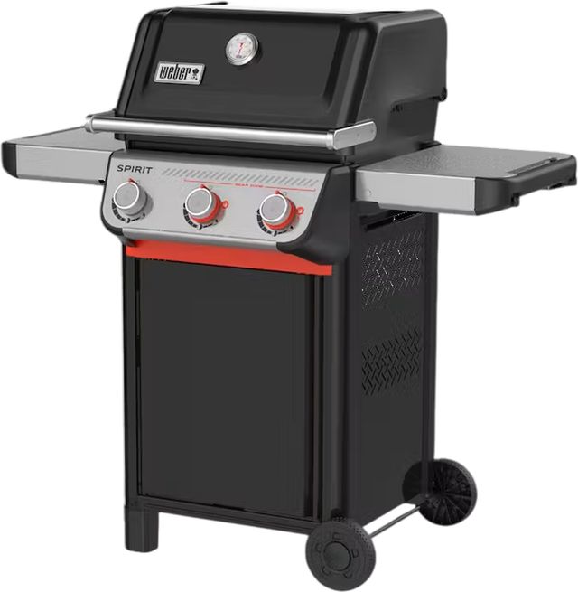 Weber® Spirit® E-325 3-Burner Black Freestanding Liquid Propane Grill-2