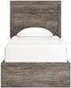 Signature Design by Ashley® Ralinksi Rustic Warm Gray Twin Panel Bed-1