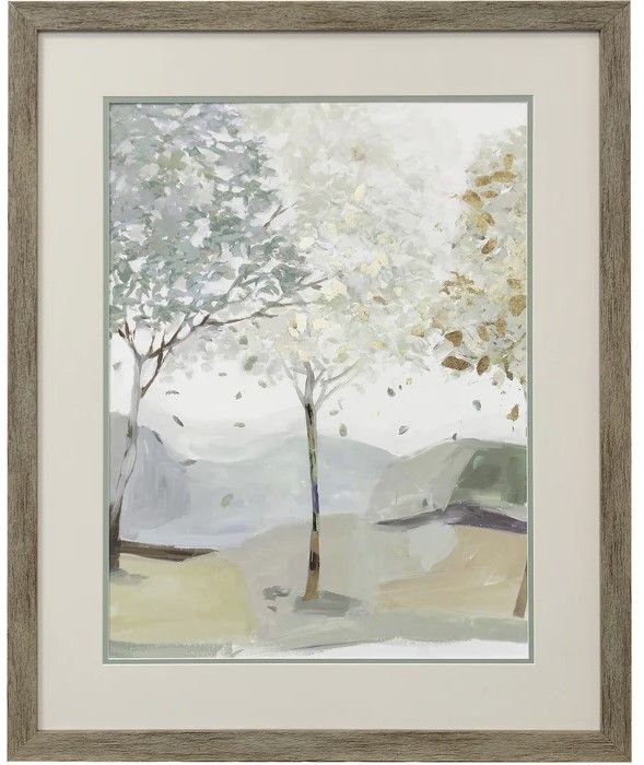 Stylecraft Light Green/White Framed Print-0