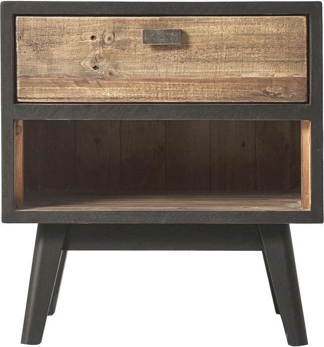 Moe's Home Collection Nova Black/Natural Nightstand-1