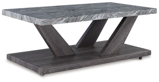 Signature Design by Ashley® Bensonale 3-Piece Brown/Gray Table Set-2