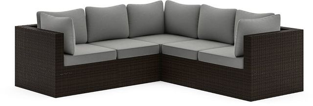homestyles® Cape Shores Brown Sectional and Table Set-3
