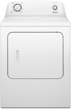 Amana® 6.5 Cu. Ft. White Front Load Electric Dryer