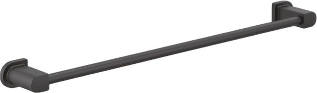PEERLESS® Xander® Matte Black 24" Towel Bar-0