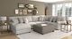 Jackson Furniture Livingston 4-Piece Linen U-Shape Sectional-1